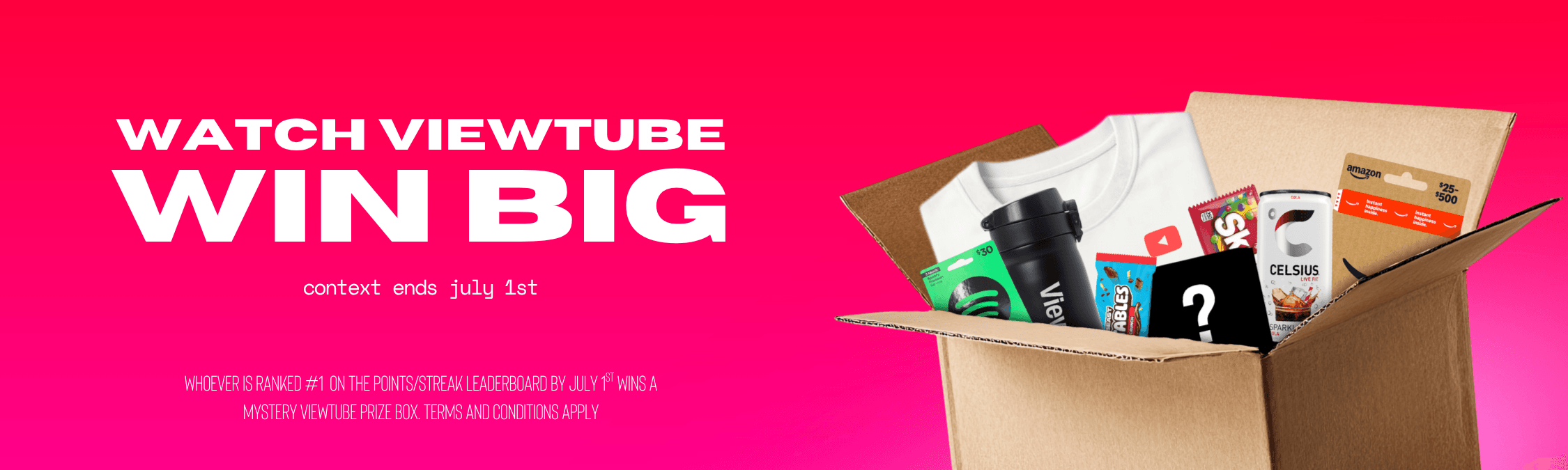 Watch ViewTube, Win Big